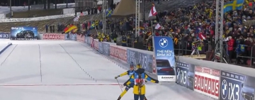 Швеция победи в единичната смесена щафета по биатлон в Йостерсунд